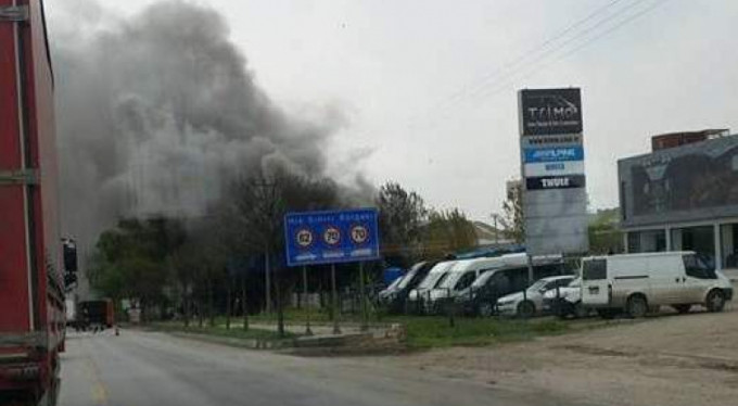 Bursa'da büyük yangın