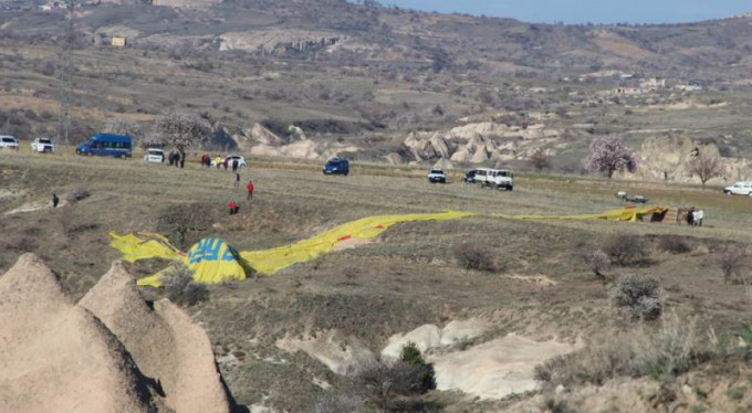 Bursa'da forma giyen o sporcu da balondaydı...