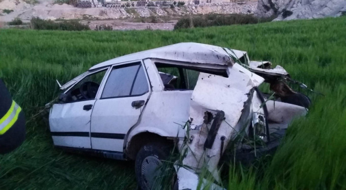 Trafikte facia: 1 ölü, 2 yaralı