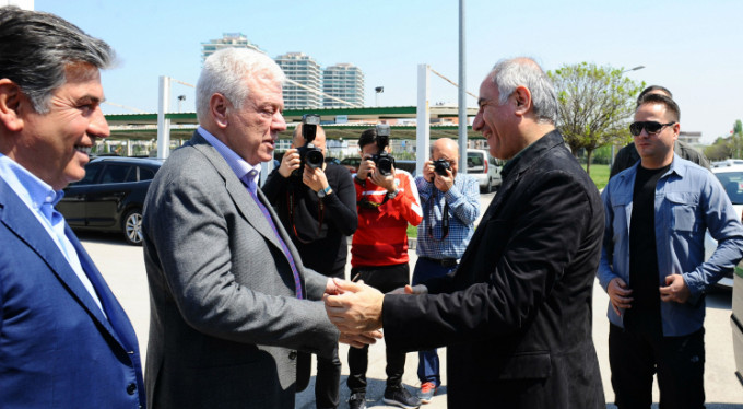 Bursaspor'a sürpriz ziyaret