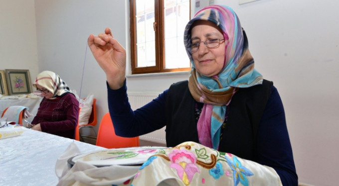 Bursa'da mesleği olmayan kadın kalmıyor