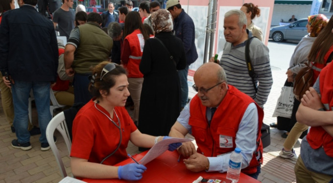 Bursa'da kan bağışı seferberliği