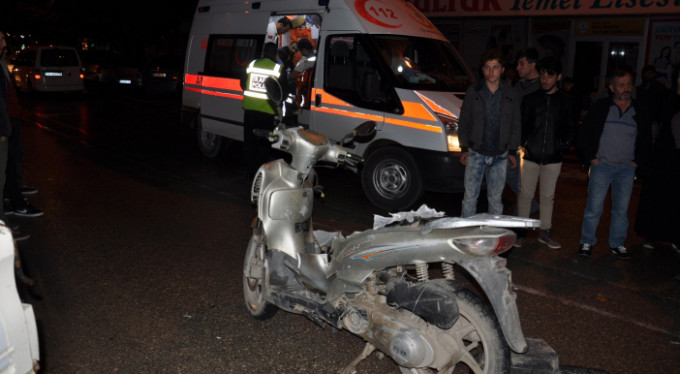 Bursa'da motosiklet kazası
