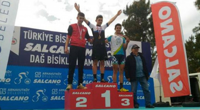 Nilüfer'e bisiklette uluslararası ödül