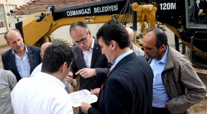 Bursa'da çıkmaz sokaklara son