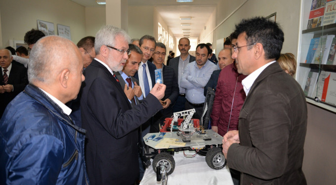 Bursa'da teknik projeler sergilendi