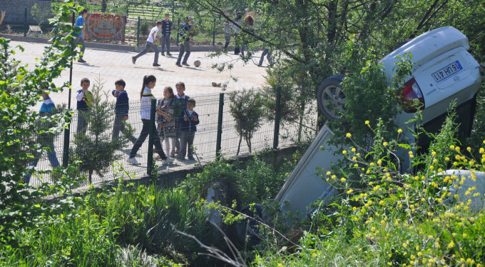 Bursa'da korkutan kaza