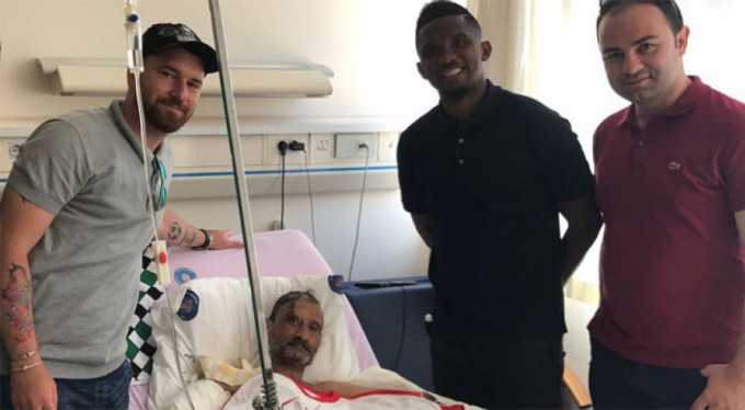 Eto'o yine gönülleri fethetti