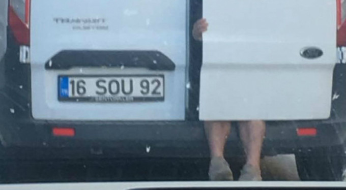 Bursa'da tehlikeli yolculuk