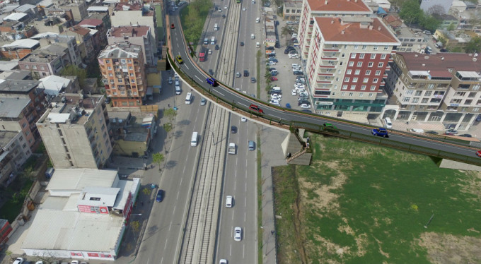 Bursa'ya bir viyadük daha geliyor