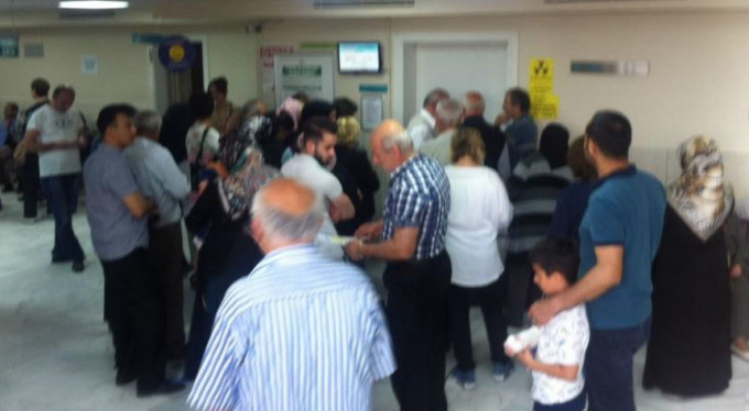 Bursalılar o hastaneye akın etti