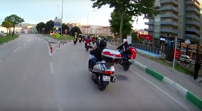 Bursa'da muhteşem gösteri