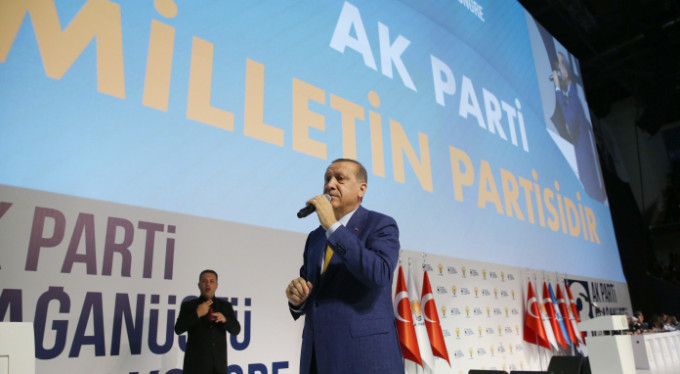 Olağanüstü kongrede Erdoğan'dan tarihi sözler