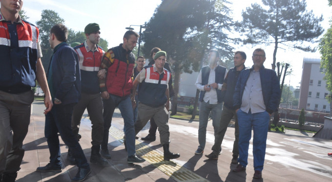 Katil koca adliyeye sevk edildi