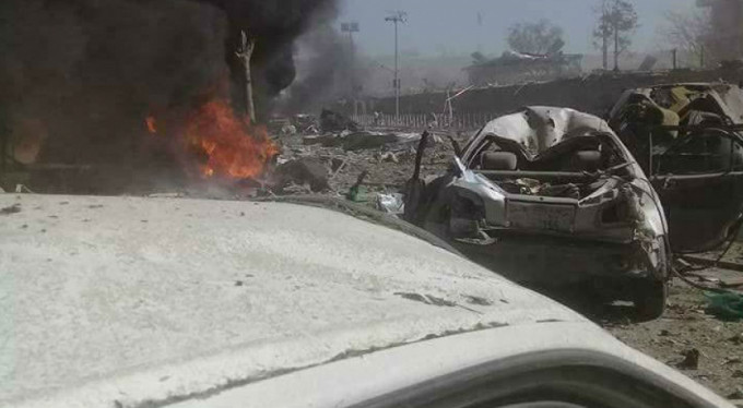 Türk Büyükelçiliği yakınlarında patlama