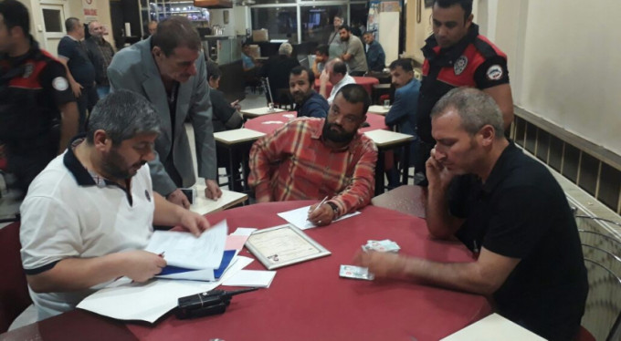 Bursa'da kumar operasyonu