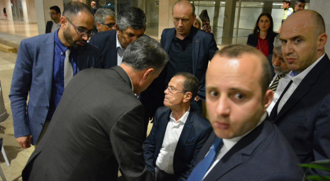 Bursa'da bakanın karşında konuşurken bir anda...