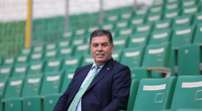 Bursaspor'da şok istifa!
