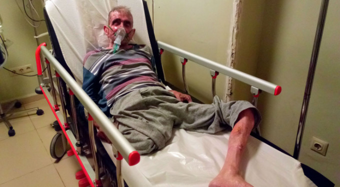 Bursa'da yaşlı adam kendini yaktı