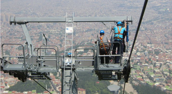 Bursa'da manzarası güzel, riski büyük iş