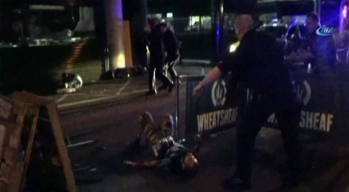 Londra saldırganın görüntüleri yayınlandı