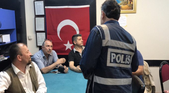 Bursa'da 'tombala' operasyonu