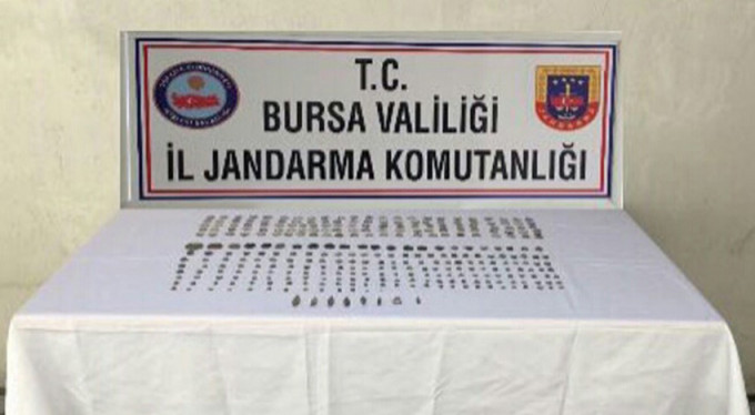 Bursa'da tarihi eser kaçakçıları bakın nasıl yakalandı