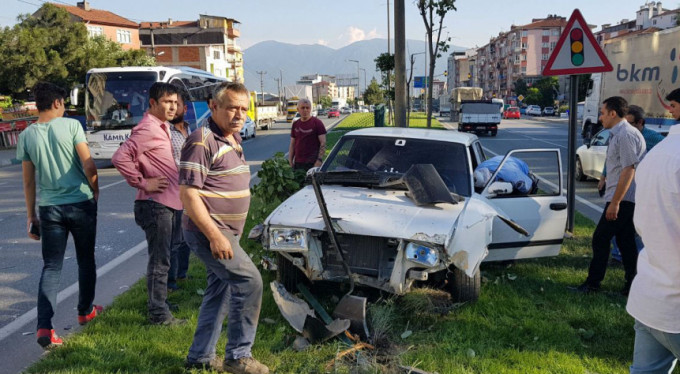 Bursa'da facianın eşiğinden dönüldü