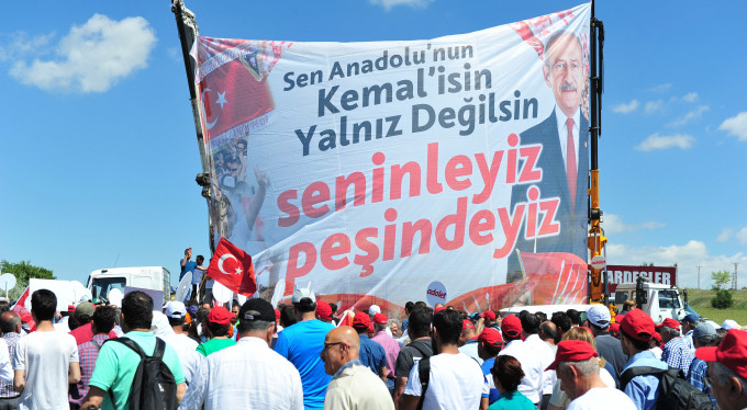 'Adalet Yürüyüşü'nde ikinci gün