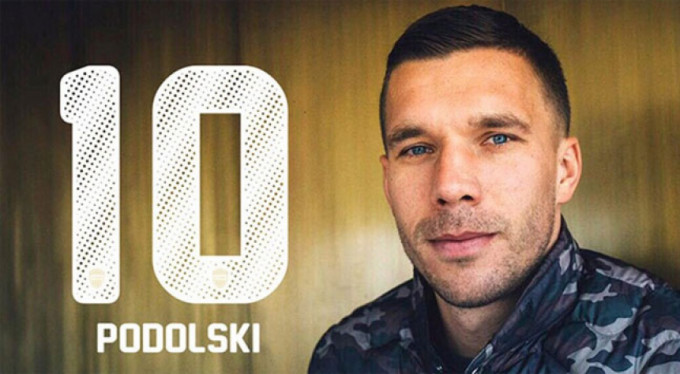 Vissel Kobe, Podolski'yi duyurdu