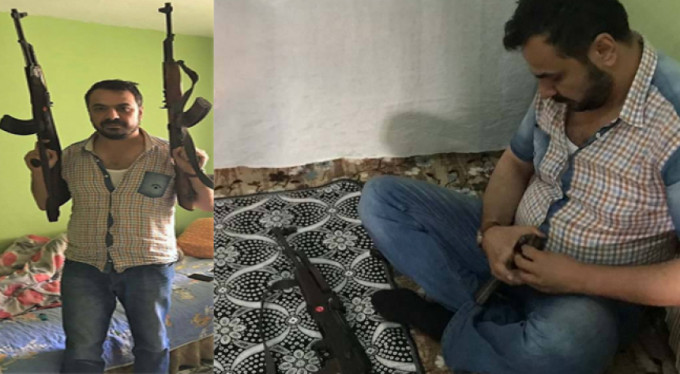 Dink cinayeti sanığının bu pozu konuşuluyor