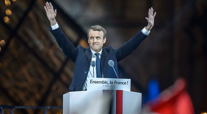 Fransa'da zafer Macron'un