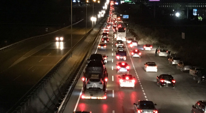 Bursa'da bayram trafiği