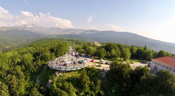 Bayramda Uludağ'a ziyaretçi akını