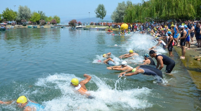 Bursa triatlon yarışlarına hazır
