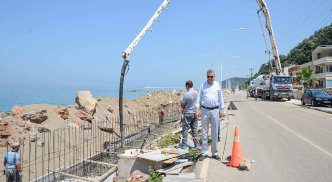 Bursa'da sahillere yatırım sürüyor