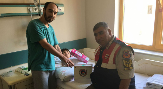 Bursa'da jandarma böyle hayat kurtardı