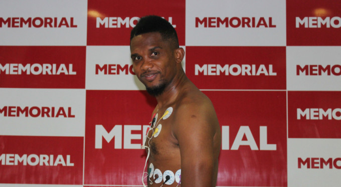 Eto'o hala turp gibi