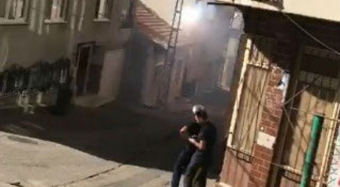 Bursa'da elektrik kabloları sıcaktan alev aldı!