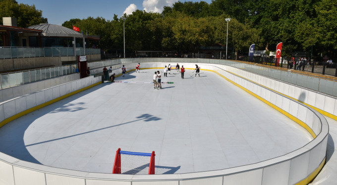Bursa'ya yeni buz pateni pisti