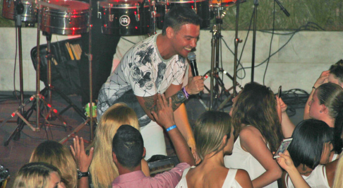 Sinan Akçıl izdihamı