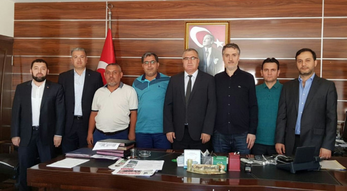 Emniyet mensuplarından şehit polisin ailesine ziyaret