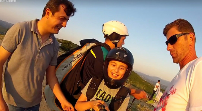 Görme engelli çocuğun hayali Bursa'da gerçek oldu