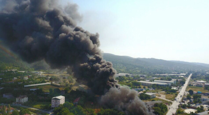 Bursa'da büyük yangın!