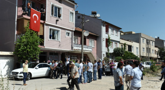 Şehit ateşi yine Bursa'ya düştü
