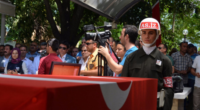 Bursa şehidini böyle uğurladı