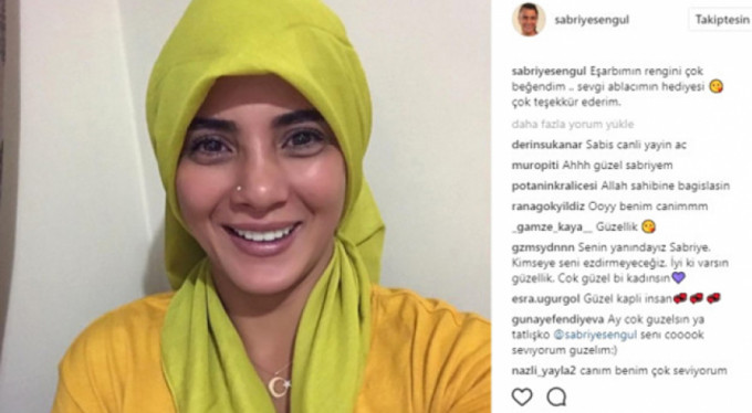 Başörtülü fotoğraf paylaştı, ortalık yıkıldı