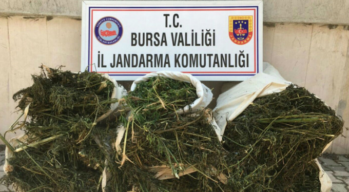 Bursa'da yüz binlerce liralık uyuşturucu operasyonu