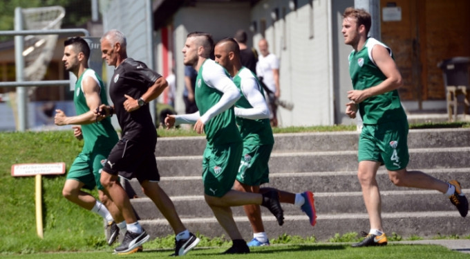 Deniz Yılmaz antrenmanda!