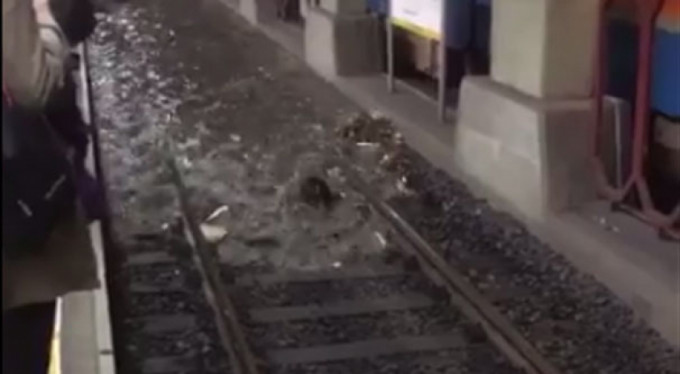 Metroda inanılmaz görüntüler